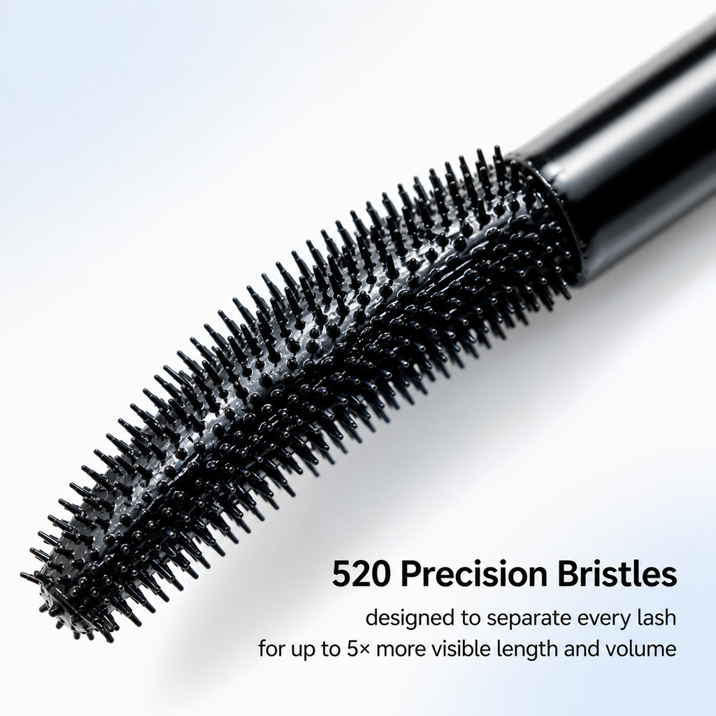 LashRenew precision mascara brush with 520 bristles